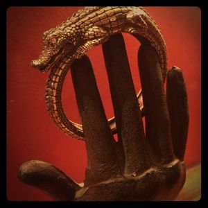 Alligator Clamper Bracelet